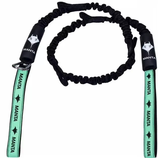 Stretch Dock Ties — Teal / Black